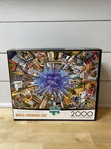 Buffalo Games World Landmarks 360 Jigsaw Puzzle 2000 Pieces