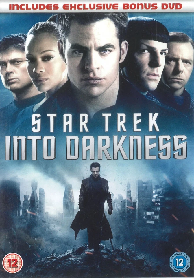 Star Trek Into Darkness (2013) with Bonus DVD, Chris Pine, Zachary Quinto, R 2 - Image 1 of 2