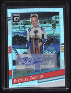2024 Donruss Racing Optic Signatures Pandora #163 Brittney Zamora #11/25 - Picture 1 of 2