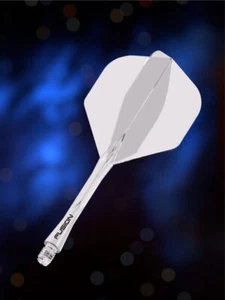 Winmau Fusion clear medium no2 integrated dart flights and stems - Picture 1 of 3