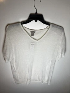 Pullover Chicos Outlet Mantua óptico blanco transparente talla 3 (XL) NUEVO CON ETIQUETAS - Imagen 1 de 9