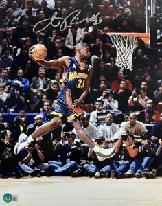JASON RICHARDSON SIGNED AUTOGRAPHED WARRIORS 11x14 PHOTO BECKETT BAS WITNESS COA - Picture 1 of 1