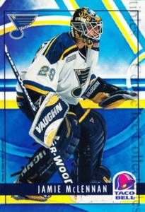 1999-00 St. Louis Blues Taco Bell #3 Jamie McLennan