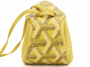 Auténtico bolso Goyard para mujer con cordón amarillo espiga de Japón - Imagen 1 de 8