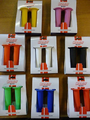 Skyway Flange TUFF BMX handlebar Grips Cycle Bicycle Bike 8 Colours NEW  - Image 1 of 3