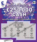 WARNING-VERY REALISTIC FAKE Joke Lottery Scratchcards Scratch Cards FUNNY PRANK