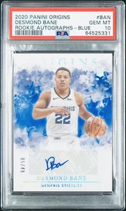 2020-21 Panini Origins Desmond Bane #RA-BAN Rookie Card #’d /49 RC - Picture 1 of 2