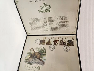 1977-Britain's Wildlife FDC STAMPS The Forest's Flurry Magic Edinburgh Oct 5 - Image 1 of 4