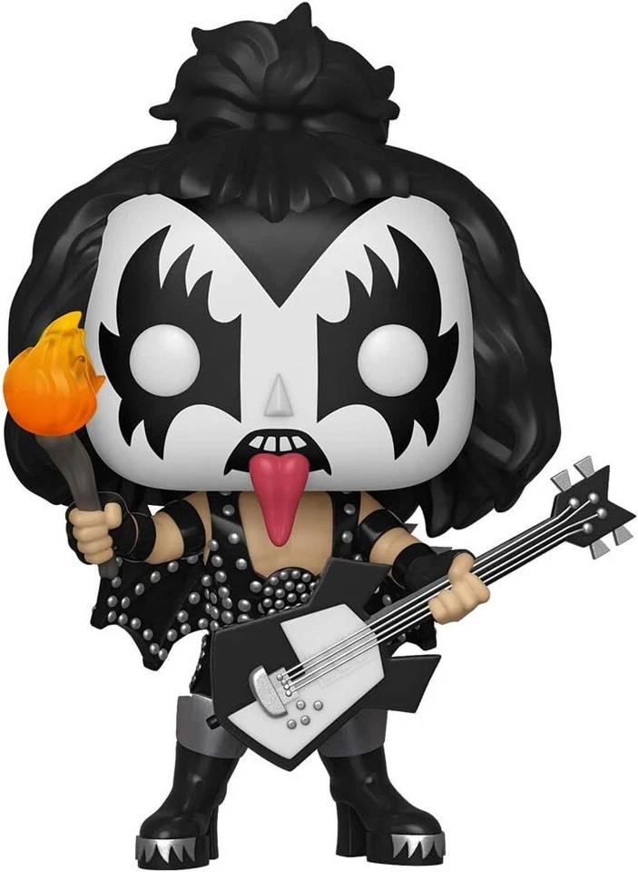 Kiss The Demon Rocks Viinyl Figure 121 Funko Pop Standard