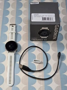 Garmin 955 Forerunner Watch White GPS Smartwatch - Excellent Condition - Picture 1 of 6