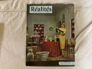 Realites Magazine Vintage April 1954 Paris French Issue - Imagen 1 de 2