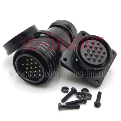 17pin SA28 10A  Electrical Power Connector Plug Socket,Aviation cable connector - Image 1 of 4