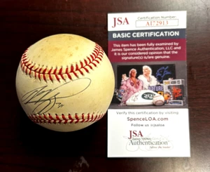 John Smoltz JSA Authenticated Autographed Ball CM 858 - Picture 1 of 4