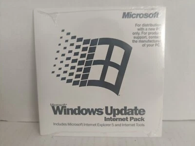 Microsoft Windows 95 Update Internet Pack Explorer 5 NT Workstation 4 New Sealed - Image 1 of 2