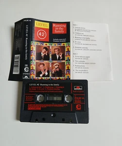 LEVEL 42 RUNNING IN THE FAMILY CASSETTE TAPE POLYDOR UK 1987 - Picture 1 of 1