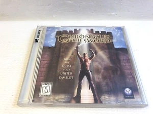 Chronicles Of The Sword Kevin Bulmer PC Action Psygnosis 1996 CDROM 2 Disc Set - Picture 1 of 8