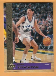 John Stockton Utah Jazz 1998-99 Kellogg's NBA/WNBA #38 HOF Gonzaga Bulldogs 13E - Imagen 1 de 2