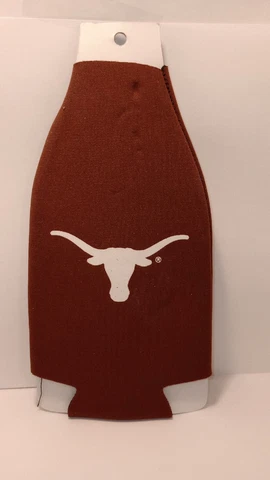 Texas Longhorns Insulated Long Neck Bottle Sleeve Brand New Collegiate Cover