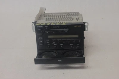 Genuine OEM 1991 Lexus ES250 Black AM FM Radio Cassette Player w/Drink Holder  - Image 1 of 4
