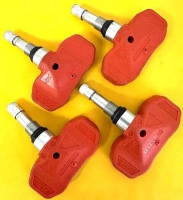 SET OF (4)  OEM 25758221 TPM29 TIRE PRESSURE MONITORING SYSTEM Sensors - Image 1 of 4