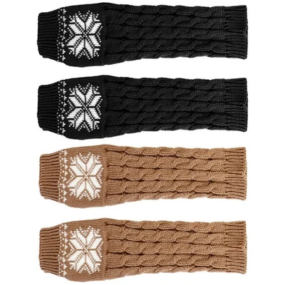  2 Pairs Sleeve Protectors for Arms Sleeves Cover Women Winter Supplies - Image 1 of 4