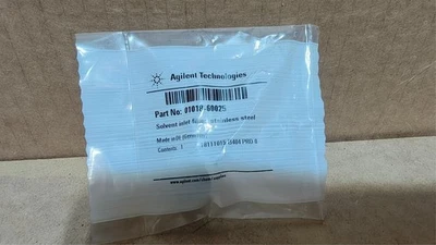 NOVO! Filtro de entrada de solvente Agilent; 20 μm; aço inoxidável PN: 01018-60025 - Imagem 1 de 2