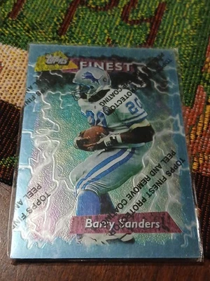 Barry Sanders 1994 FINEST Booster Version Low Ship / Combine - Image 1 of 2