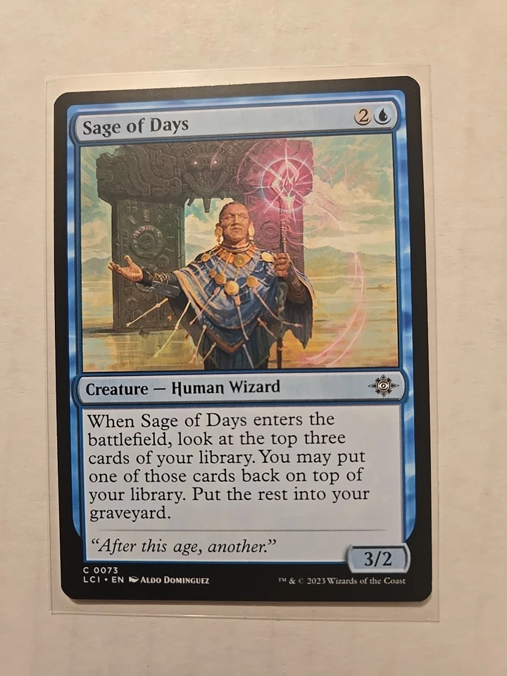 Sage of Days - Lost Caverns of Ixalan - LP - Common - Creature - MTG Magic  - Image 1 of 1