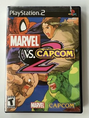 Marvel vs Capcom 2 for PlayStation 2 Case And Manual ONLY - NO GAME - Image 1 of 4