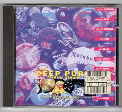 CD Deep Purple - The Family Album, Topzustand, inkl. Booklet mit "Stammbaum" - Bild 1 von 4