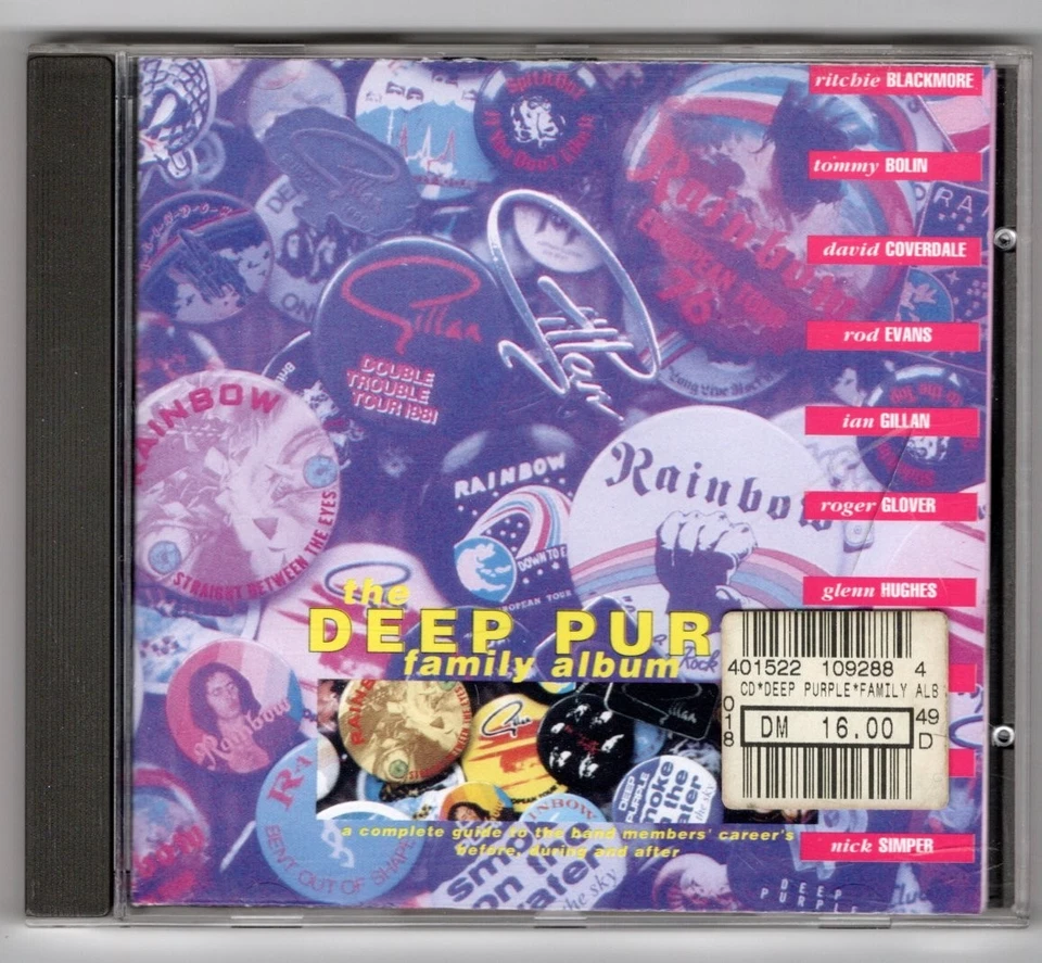 CD Deep Purple - The Family Album, Topzustand, inkl. Booklet mit "Stammbaum" - Bild 1 von 4