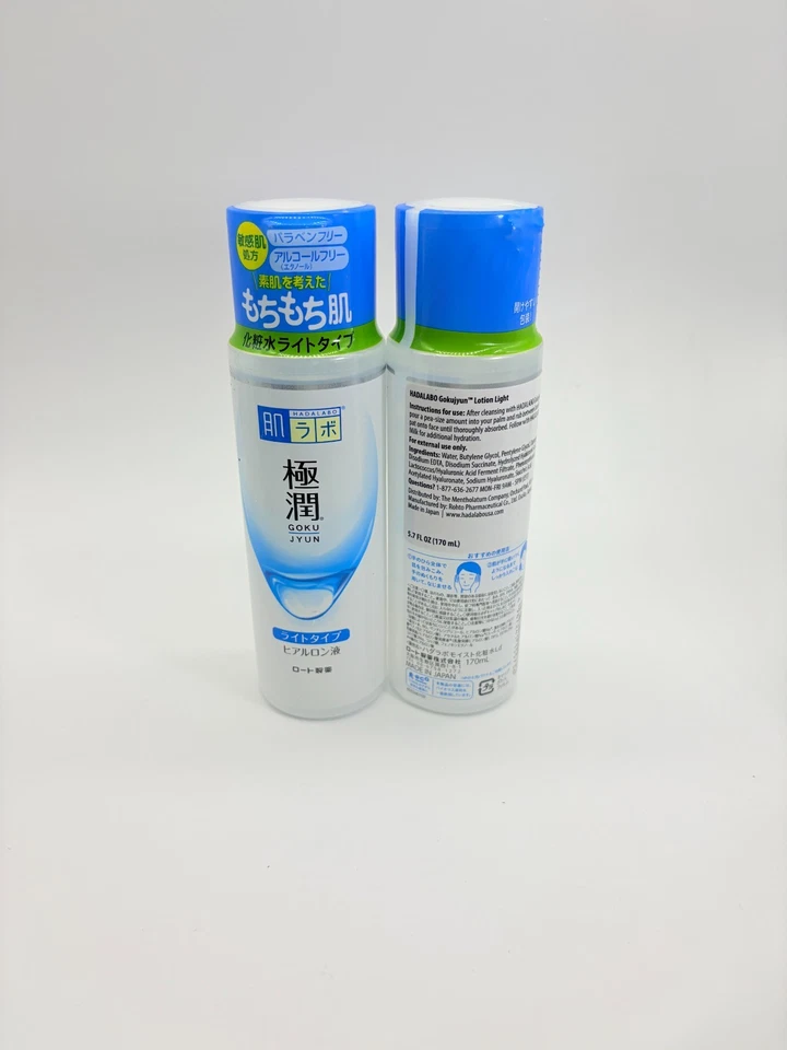 Hada Labo Gokujun Hyaluronic Acid Lotion Light Type 170ml Made in Japan