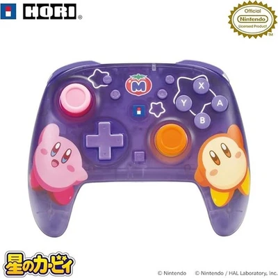 Hori Kirby Wireless Horipad TURBO Controller For Switch Kirby & Waddle Dee PSL - Image 1 of 4