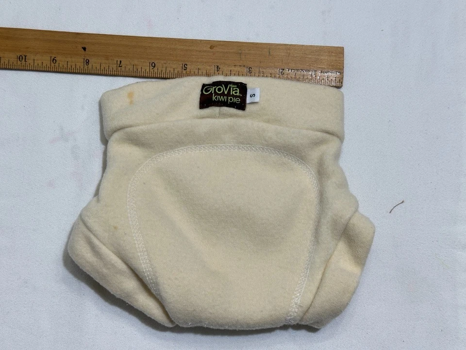 Grovia Kiwi Pie Pull On Reusable Diaper Wool SMALL Warm **READ** - Image 1 of 4