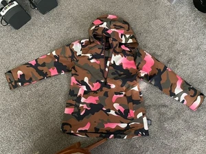 SWISS TECH Damen Ski Winter Jacke Camouflage Rosa Braun - Bild 1 von 12