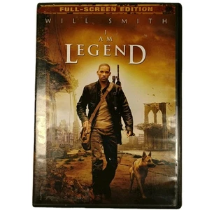 I Am Legend Dvd Full Screen Will Smith Dystopian Survival - Picture 1 of 4