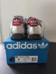 Adidas Men's Japan Shoes, Red And Silver - Picture 1 of 9