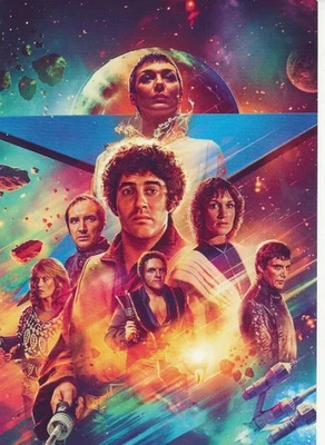 Blake's Seven 7 BBC BFI Promo Postkarte Redemption / Star One - Bild 1 von 2