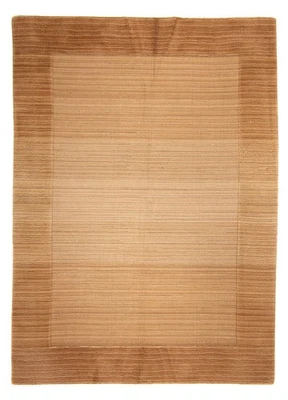 Morgenland Gabbeh Teppich - Loribaft Softy - 200 x 140 cm - hellbraun - Bild 1 von 4