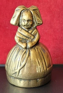 Vintage Brass Ladybell - Great Detail - approx 7 cms - Picture 1 of 5