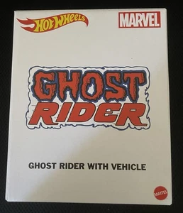 SDCC 2022 MATTEL HOT WHEELS GHOST RIDER mit CYCLE MARVEL EXCLUSIVE Neu Originalverpackt - Bild 1 von 7