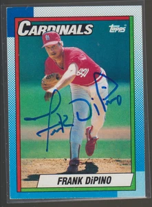 Autographed 1990 Topps Frank DiPino - Cardinals - Picture 1 of 1