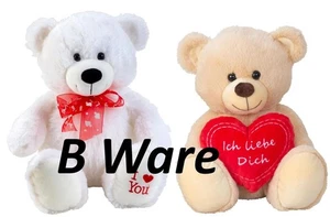 2. Wahl SET 2 Stück Bären Teddybären Plüschtier Kuscheltier mit Defekten B Ware - Bild 1 von 1