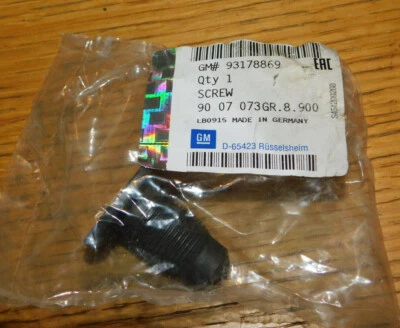GM 93178869 90-07-073 GR.8.900 SCHRAUBE VIS SCREW ARBRE D'ENTREE MOTEUR motor - Photo 1/2