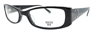 ANNA SUI - AS510 001 53/17/140 - NERO - NUOVI Autentici OCCHIALI DA DONNA Montatura - Foto 1 di 2