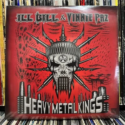ILL BILL + VINNIE PAZ - HEAVY METAL KINGS (VINYL 2LP)  2011  RARE!!  NON PHIXION - Image 1 of 2
