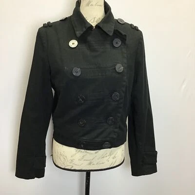 Extracto Thalian - Chaqueta de algodón pesado de inspiración militar, talla M Foto 1 de 4