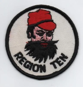 Parche redondo de 3" de la región 10 de Boy Scout, como nuevo - Imagen 1 de 1