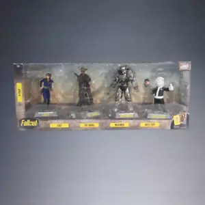 MCFARLANE MOVIE MANIACS FALLOUT LUCY-MAXIMUS-GHOUL+VAULT BOY 4pk ACTION FIGURES - Picture 1 of 6