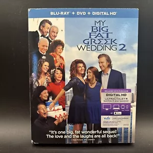 My Big Fat Greek Wedding 2 (Blu-ray & DVD, 2-Disc Set w/ Slipcover, 2016) - Picture 1 of 5